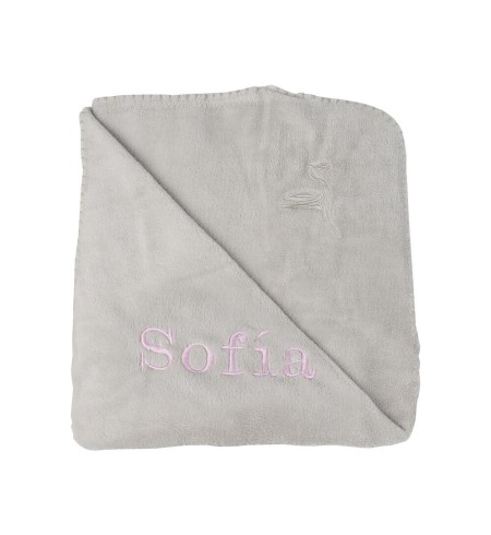 Canastilla Maleta Manta y Pijama para Recién Nacido rosa