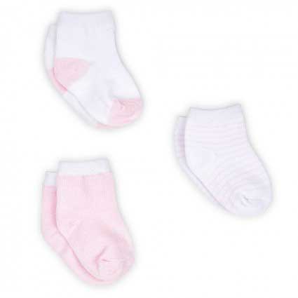 Set ponožek pro miminko - růžový