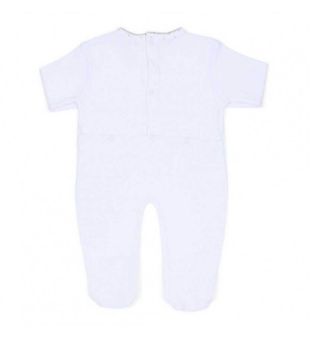 Canastilla Clásica Esencial con Osito Teddy gris