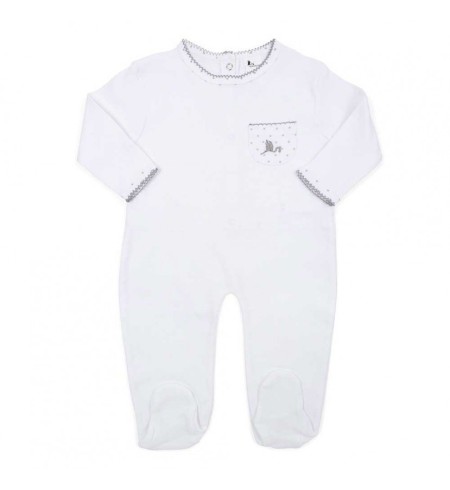 Canastilla Set de Huellas Manta Body y Oso de Peluche