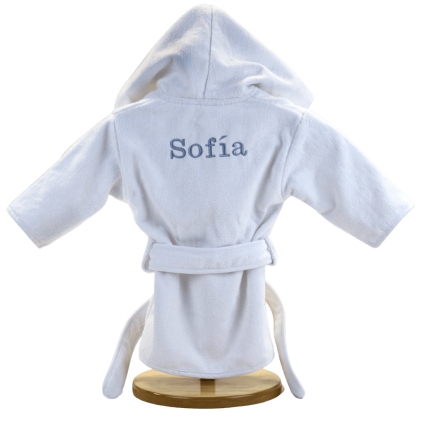 Canastilla Cosmética y Albornoz Personalizado 2