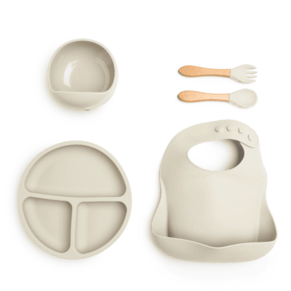 Silikonové nádobí + Personalizovaná zimní fleecová deka | Praktický Dárek pro Miminko 2