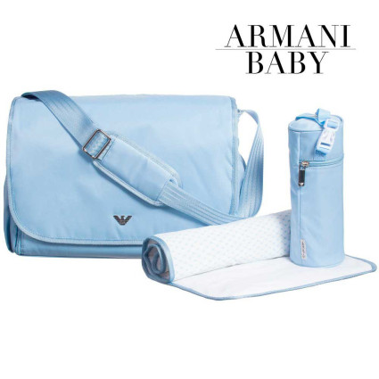 Přebalovací taška Armani Baby | Stylový a luxusní dárek pro miminko – Bebedeparis.com