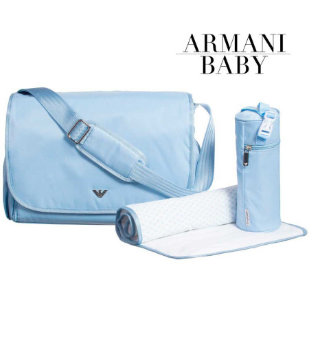 Přebalovací taška Armani Baby | Stylový a luxusní dárek pro miminko – Bebedeparis.com