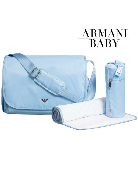 Přebalovací taška Armani Baby | Stylový a luxusní dárek pro miminko – Bebedeparis.com