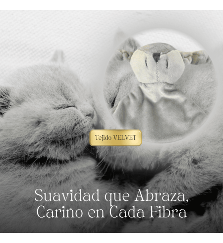 Doudou a 2 personalizované dudlíky s jménem | Se klipem na dudlík