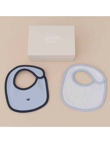 Sada tří bryndáčků Armani pro miminko | Luxusní dárek k narození
