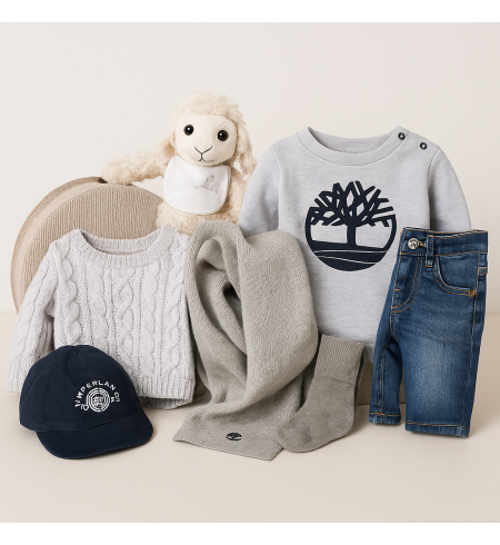 Cool set Timberland pro miminko | Stylové městské oblečení pro děti