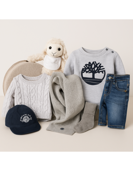 Cool set Timberland pro miminko | Stylové městské oblečení pro děti