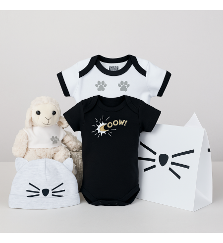 Dárkový set body "Cat" Karl Lagerfeld | Módní oblečení pro miminko