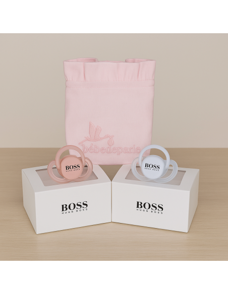 Hugo Boss Set dudlíků pro dvojčata | Bebé de París