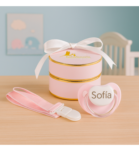 Personalizovaný Dudlík s Klipsou | Unikátní Dárek pro Novorozence – Bebedeparis.com