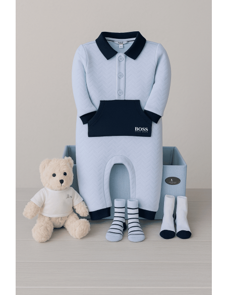 Dárkový set pro miminko Hugo Boss | Luxusní sportovní koš