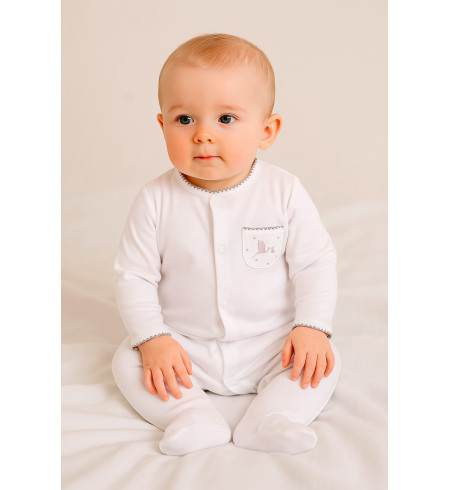 Klasický dárkový koš pro miminko “Sen“ | Luxusní dárek k narození – Bebedeparis.com