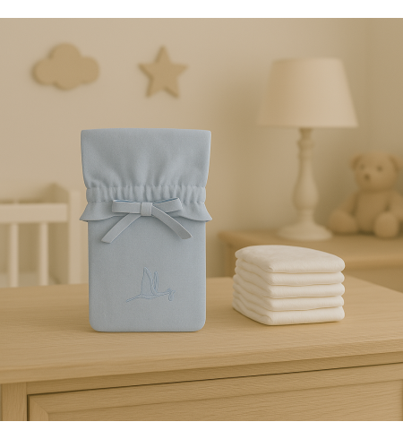 Klasický dárkový koš pro miminko – Kompletní sada k narození | Bebedeparis.com