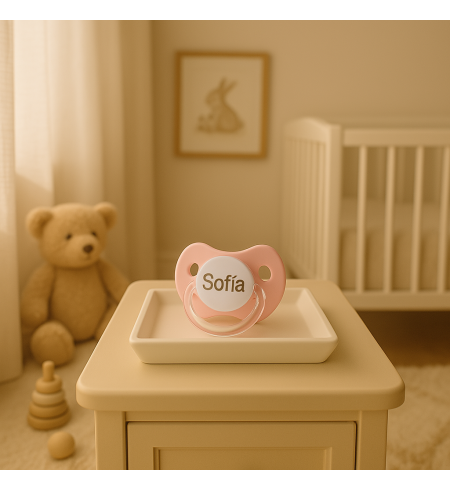 Personalizovaný Dudlík s Klipsou | Unikátní Dárek pro Novorozence – Bebedeparis.com