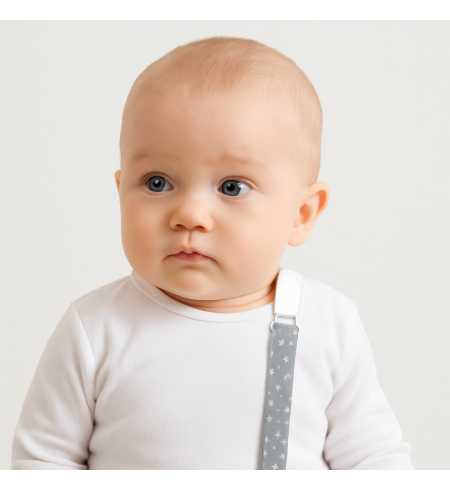 Personalizovaná canastilla s dudlíkem a doplňky pro novorozence | Originální dárek pro miminko