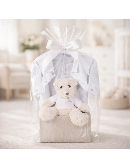 Vintage sada pro miminko Hugo Boss | Luxusní dárkový koš pro novorozence