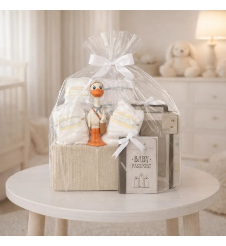 Plenkový dort s kousátkem Nicky | Originální a užitečný dárek pro miminko