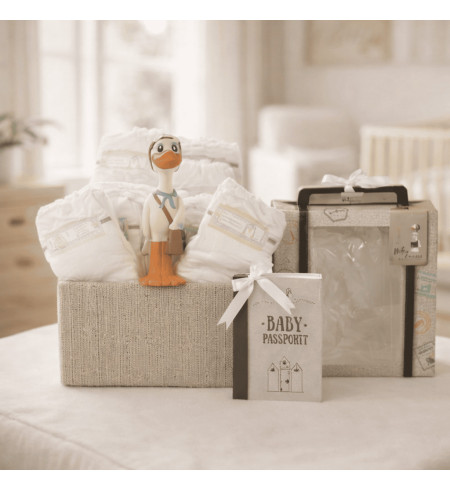 Plenkový Dort XL s Kousátkem Nicky | Originální Dárek pro Miminko – Bebedeparis.com