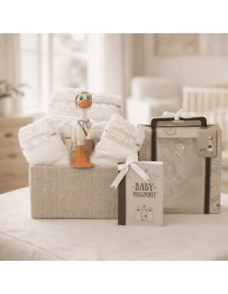 Plenkový Dort XL s Kousátkem Nicky | Originální Dárek pro Miminko – Bebedeparis.com