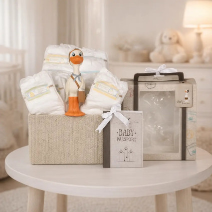 Plenkový dort s kousátkem Nicky | Originální a užitečný dárek pro miminko 2