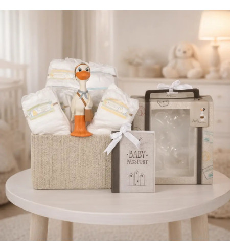 Plenkový dort s kousátkem Nicky | Originální a užitečný dárek pro miminko