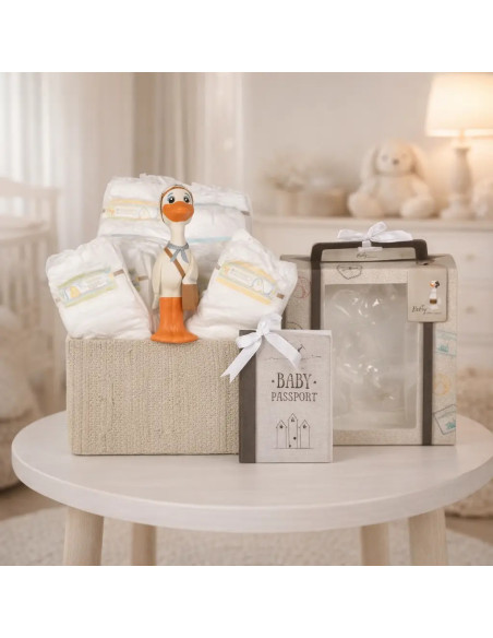 Plenkový dort s kousátkem Nicky | Originální a užitečný dárek pro miminko