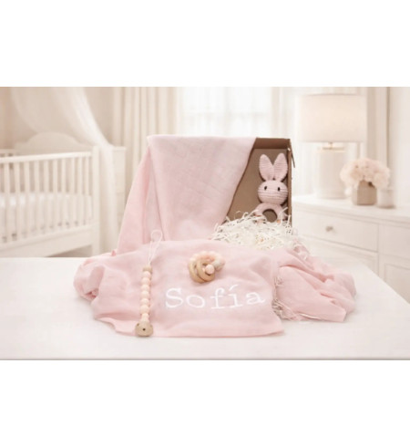 Organická dárková sada pro novorozence | Ekologické produkty pro miminka