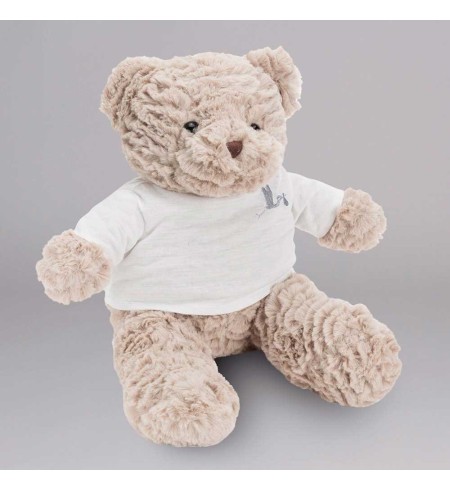 oso de peluche gris 42cm