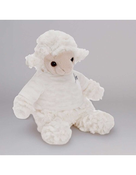 ovejita de peluche blanca 30cm