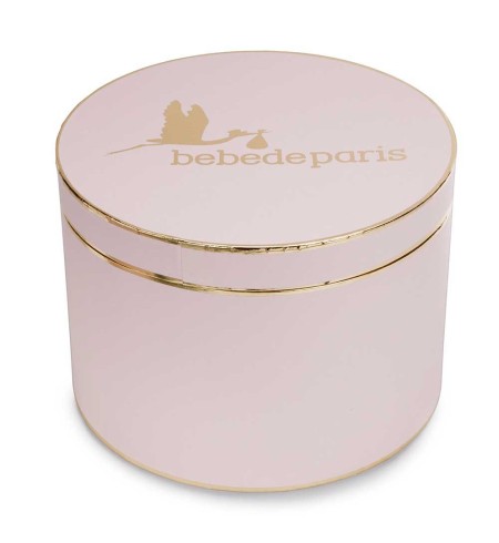 Caja vintage rosa M
