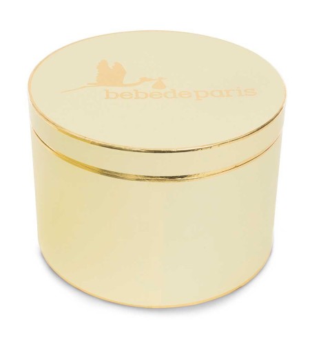 Caja vintage gris M