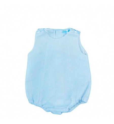 Ranita Bebé Piqué Azul