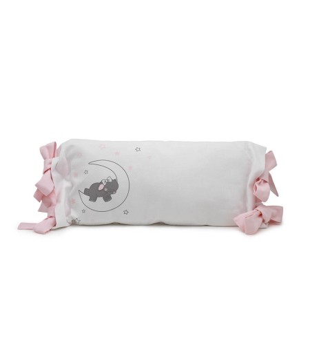 Set regalo cojín elefante rosa