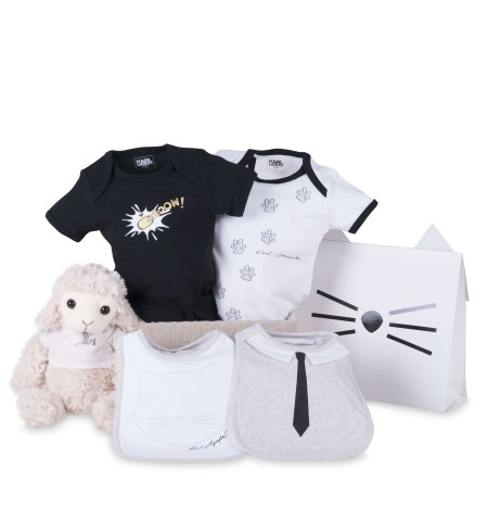 regalo bebé Canastilla bebés bodies cool Karl Lagerfed
