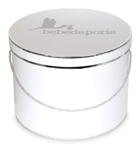 Canastilla Bebe Vintage Serenity Plena Gris